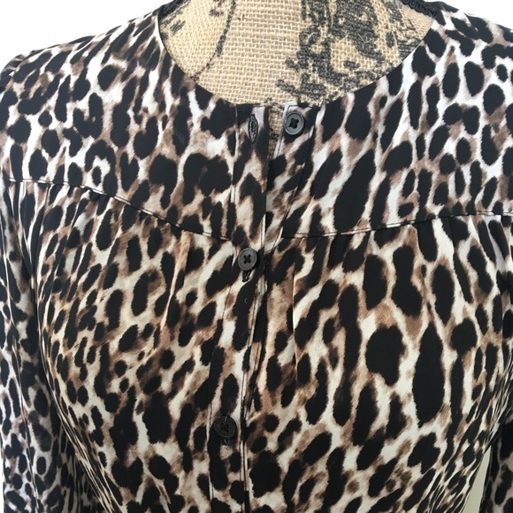 Animal print midi dress Sz 4 - Picture 5 of 5